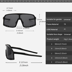 Men's Cycling Sunglasses Anti-UV Sports Glasses RZ1414
