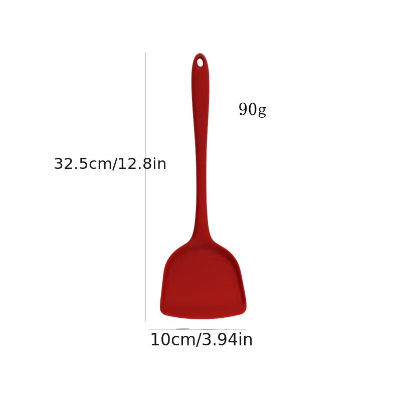 Durable High Temp Silicone Spatula for Non Stick Pots/Pans Kitchen Tool
