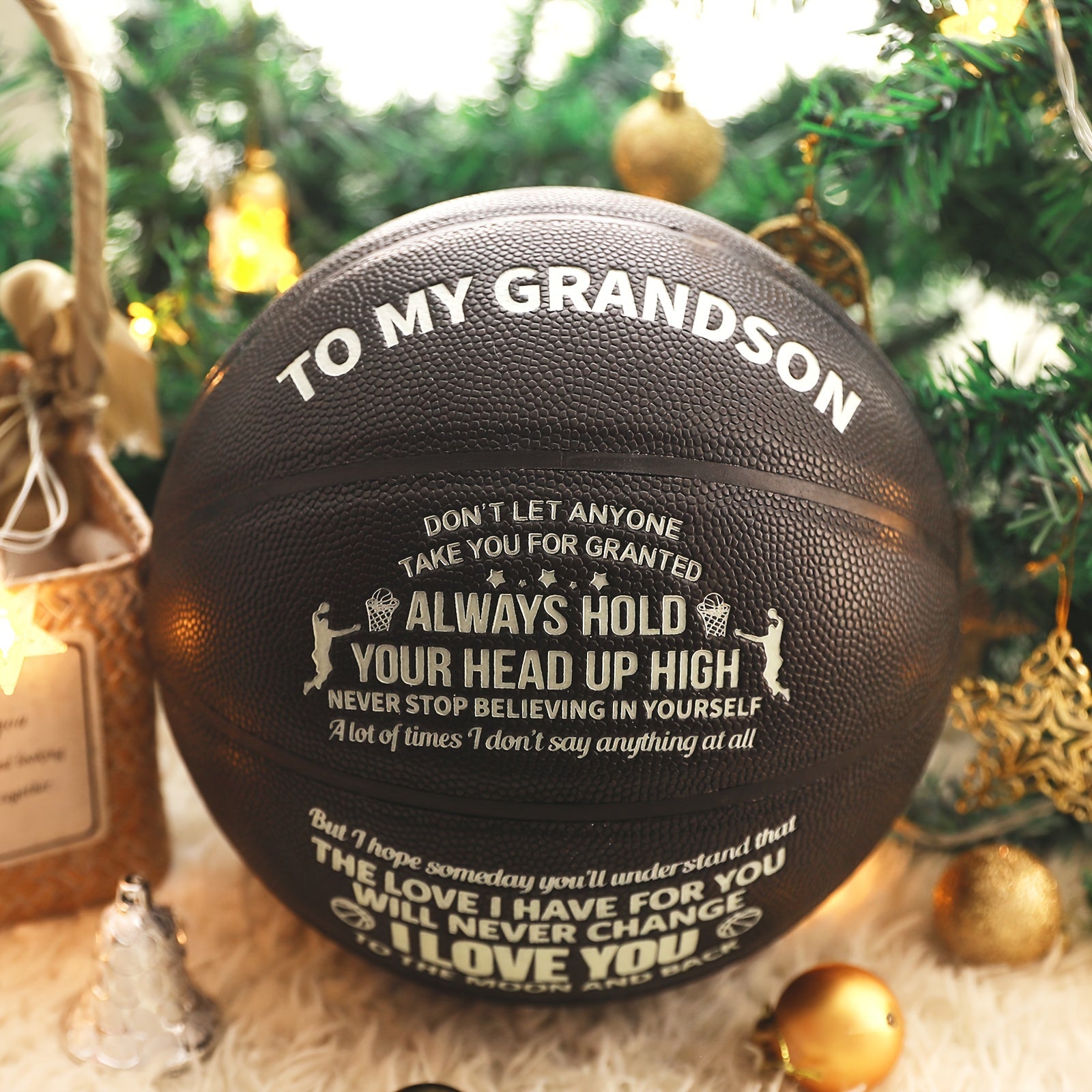 Luminous Basketball For Grandson Size 7