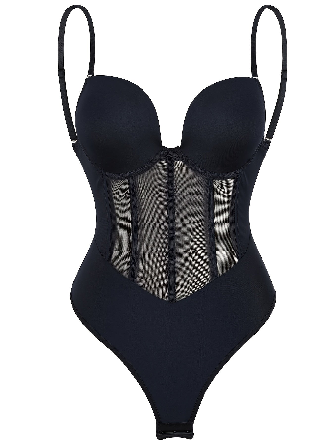 Tummy Control Slimming Slip Body Shaper Bodysuit Women's Shapewear