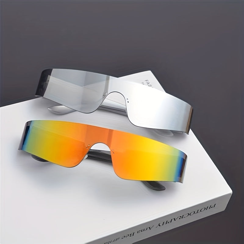UV400 Frameless Sports Travel Sunglasses 100 UV Protection