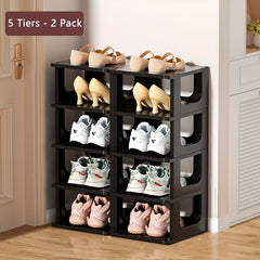 1pc Layer Shoe Rack Shoe Storage Stand Space Saving Shelf Organizer