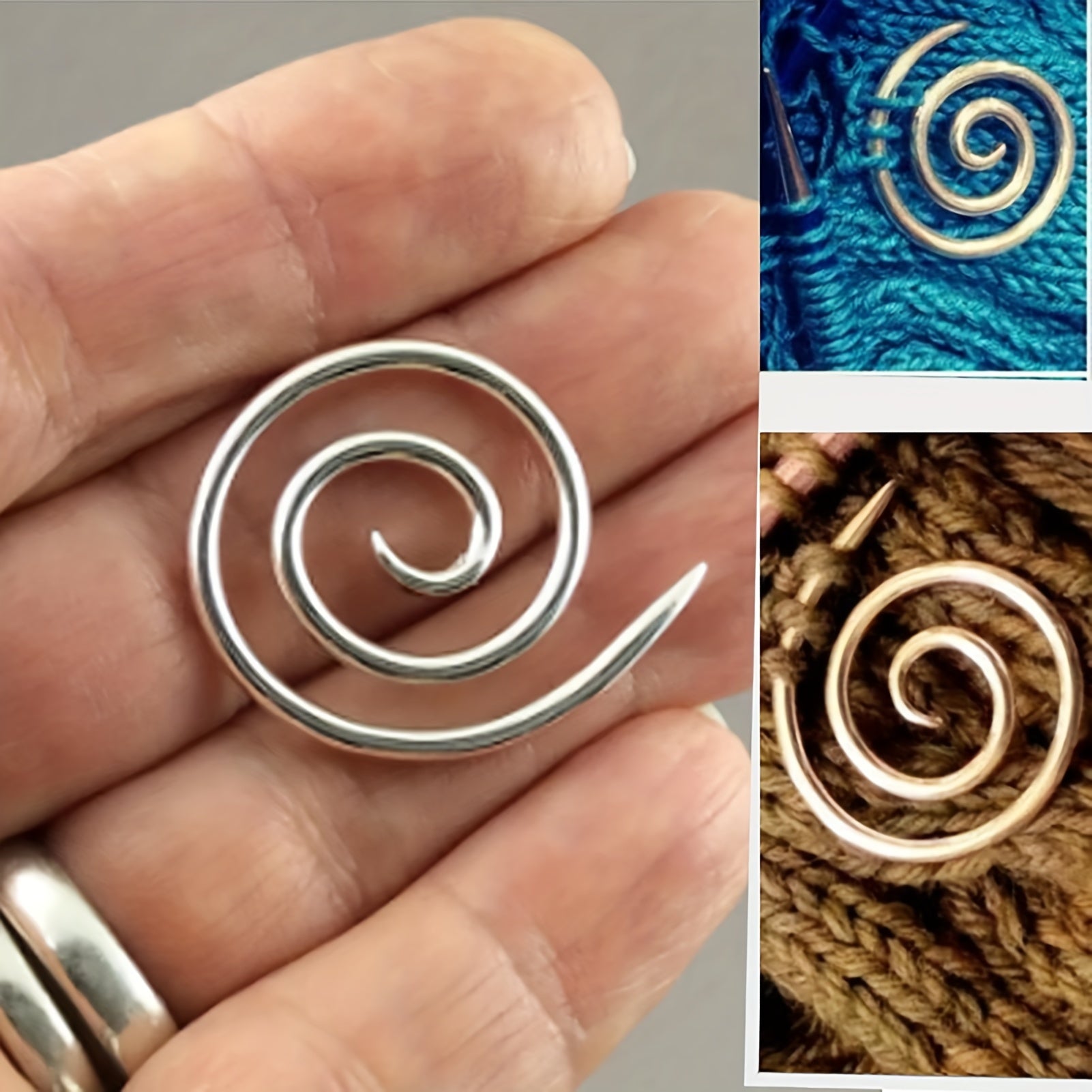 Spiral Braiding Needle Curved Weaving Tool For Sewing Weaving Beginners