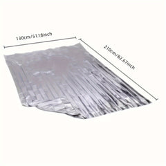 Portable Survival Insulation Blanket for Outdoor Camping