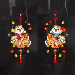 Dragon Year Stickers Colorful Window Decorations