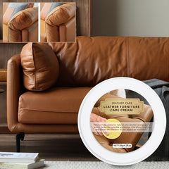 Leather Furniture Cleaning Cream - Restore Smooth Prevent Aging