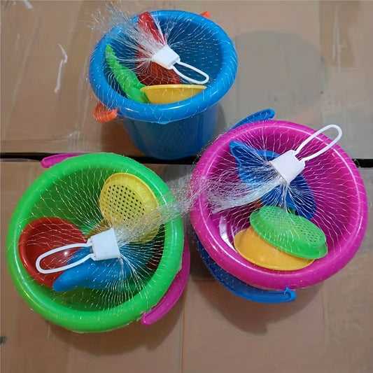 Kids Sand Bucket Water Play Toys Gift