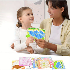 House Scene Sticker Book Extra Large Size Capybara & Rabbit Bakery Themes