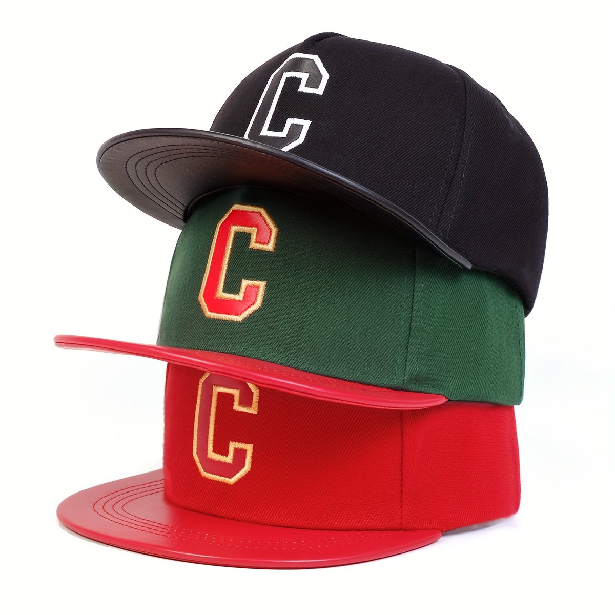 Men's Outdoor C Letter Baseball Cap Adjustable Casual Hat Hip Hop Hat