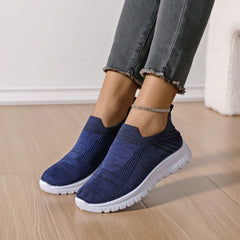 Non Slip Mesh Sneakers Lightweight Slip on Shoes For Women