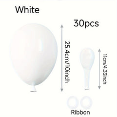 30pcs Halloween Balloons with Ribbon