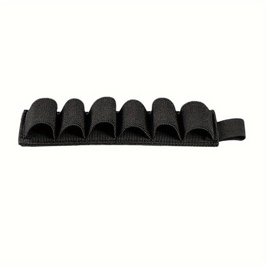 6 Shell Holder Ammo Carrier Hook & Loop Pouch