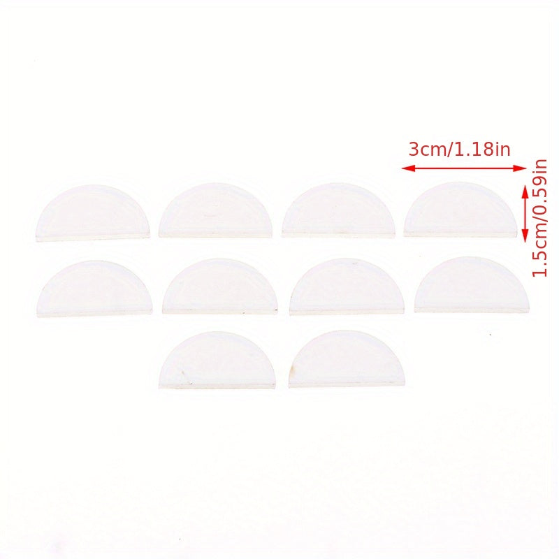 10pcs Acrylic Eyelash Display Stand for Salon and Home Use