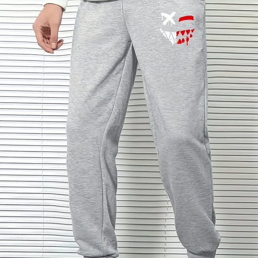 SMILE Men's Drawstring Sweatpants with Pocket