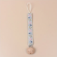 Baby Pure Cotton Pacifier Clip - BPA Free Teether Chain