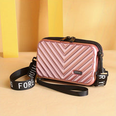 Waterproof Geometric Crossbody Bag with Strap Women's Shoulder Handbag