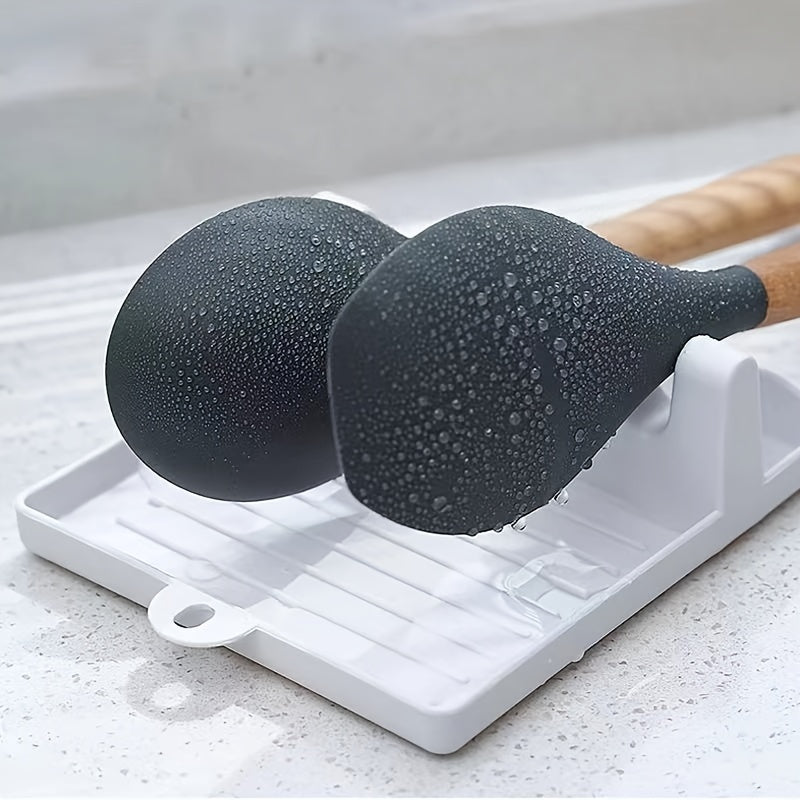 Kitchen Spatula Storage Rack Holder Organizer Wall-Mounted Shelf
