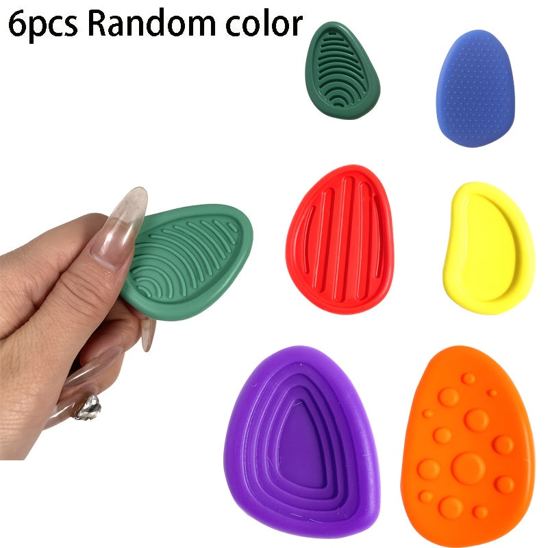 6pcs Silicone Squeeze Toy Set for Festive Parties