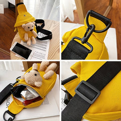 Cute Bear Cartoon Crossbody Bag for Girls