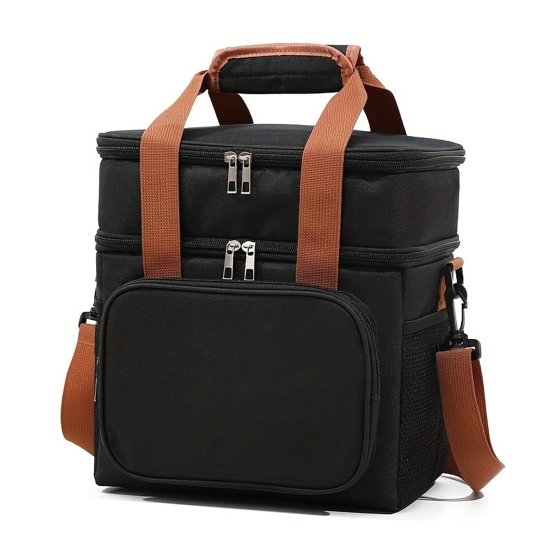 Cooler Bag Insulation Bag Outdoor Tote Bag for Camping Picnic Beach