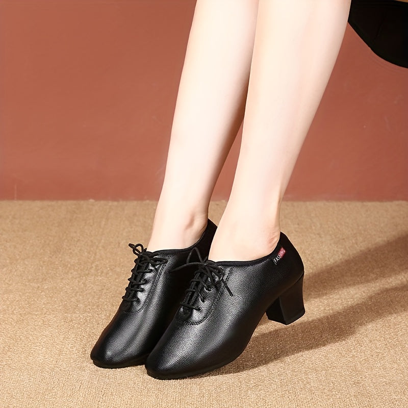 Women's Latin Ballroom Dance Shoes Non-slip Comfortable Performance Shoes