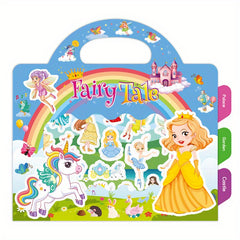 Animals Sticker Activity Books Removable & Restickable - Travel Toys