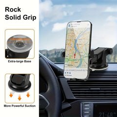 360&deg; Rotating Telescopic Arm Car Phone Stand