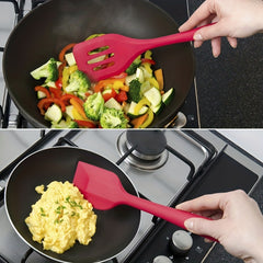 10pcs Silicone Utensil Set Kitchen Safety Cooking Tools Non Stick