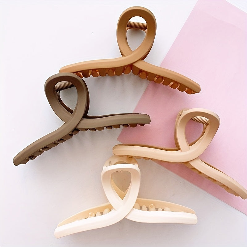 Large Hair Clips Claw Clips Ponytail Buckle Daily Accessories