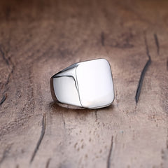 Men's Stainless Steel Ring Band Size 10