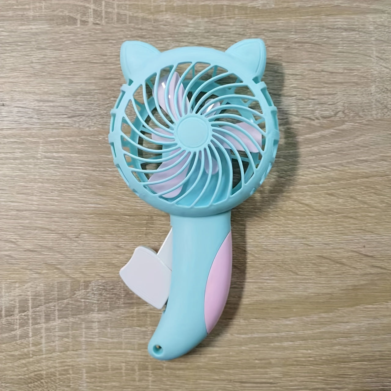 Portable Cartoon Handheld Fan, 3 Colors