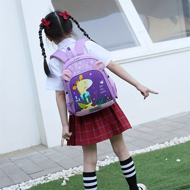 Dinosaur Kindergarten Backpack Portable Children Travel Bag