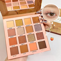 16 Color Eyeshadow Palette Matte & Shimmer Finish
