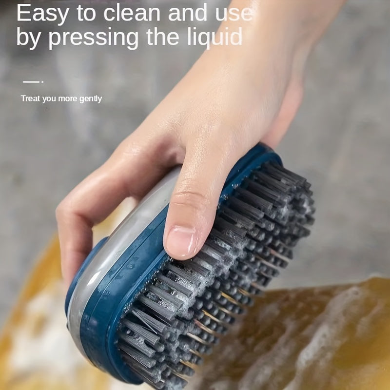 3pc Hydraulic Cleaning Brush Set Kitchen Washing Pot Laundry Brush