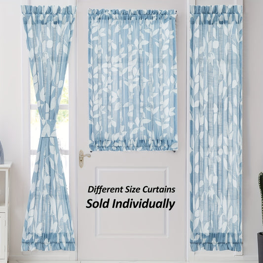 Leaves Printed American Style Partition Curtain