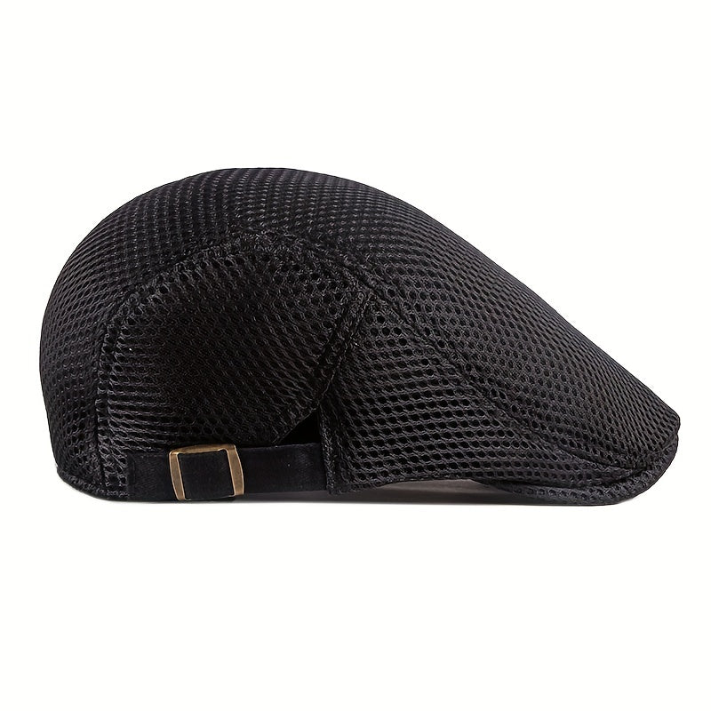 Beret Men's Summer Thin Mesh Breathable Sun Protection Hat