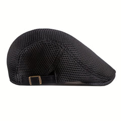 Beret Men's Summer Thin Mesh Breathable Sun Protection Hat
