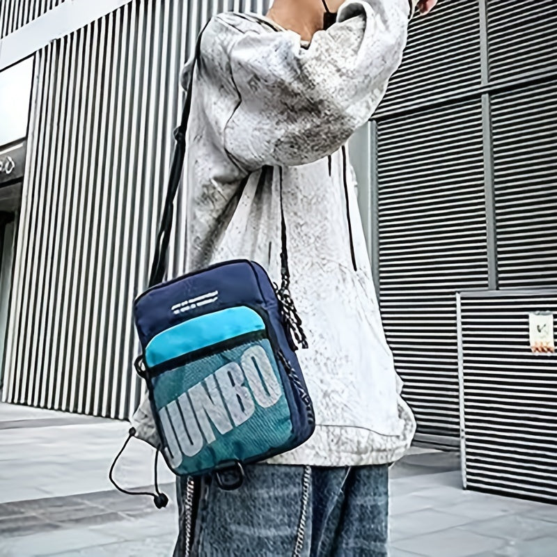 Men's Diagonal Shoulder Bag Classic Student Single Shoulder Bag