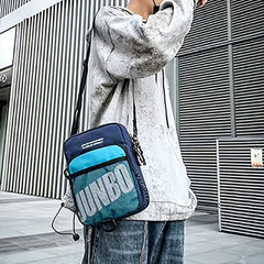 Men's Diagonal Shoulder Bag Classic Student Single Shoulder Bag