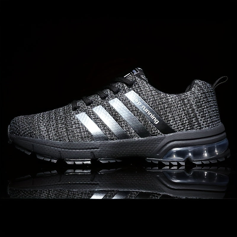 Men's Air Cushioned Running Shoes Lightweight Non-Slip Sneakers