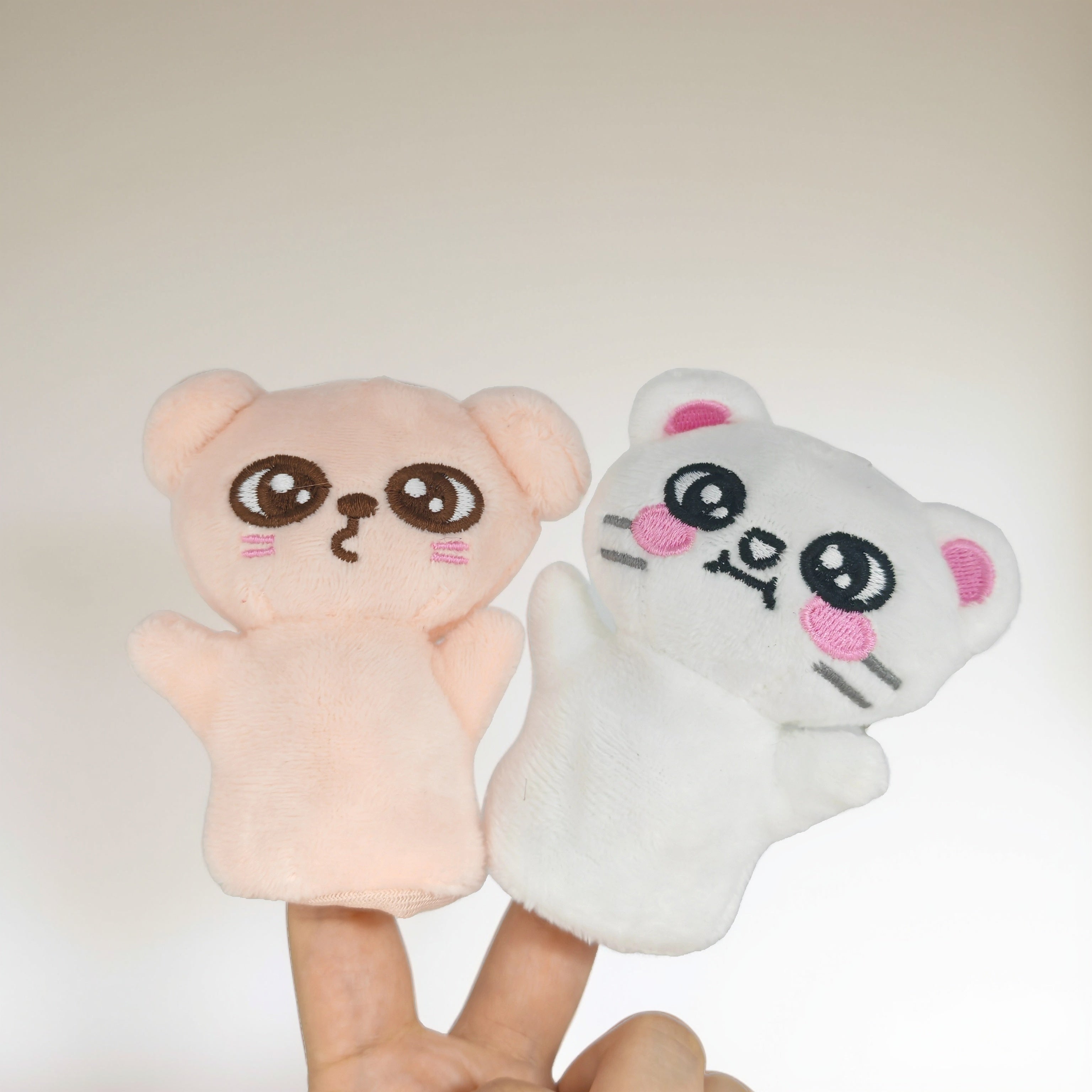 2 Pack Plush Dolls Parent Matching Game Interactive Pendant Dolls