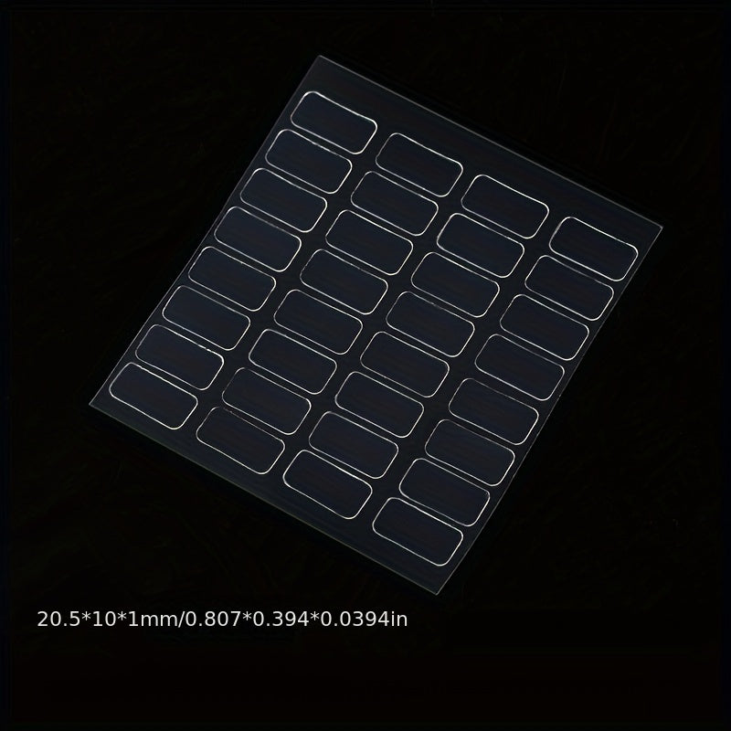 200pcs Transparent Non Marking Double Sided Tape Blind Box Foot Pad