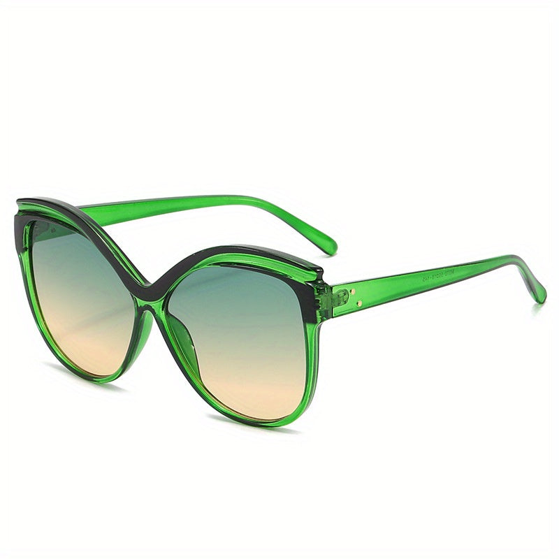 Cat Eye Sunglasses Retro Owl Jelly UV400 Sun Shades for Driving