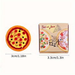 Dollhouse Pizza Takeout Box Ornament Miniature Cabin Decor DIY Scene Props