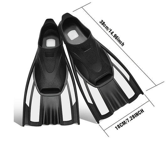 Durable Anti Slip Short Flippers for Snorkeling