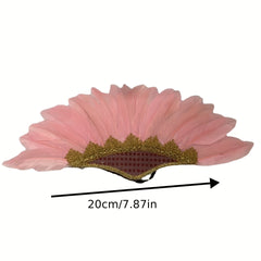 Colorful Feather Headdress for Halloween Show Party