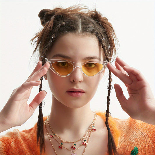 Y2K Cat Eye Sunglasses Kpop Jelly Glasses UV400