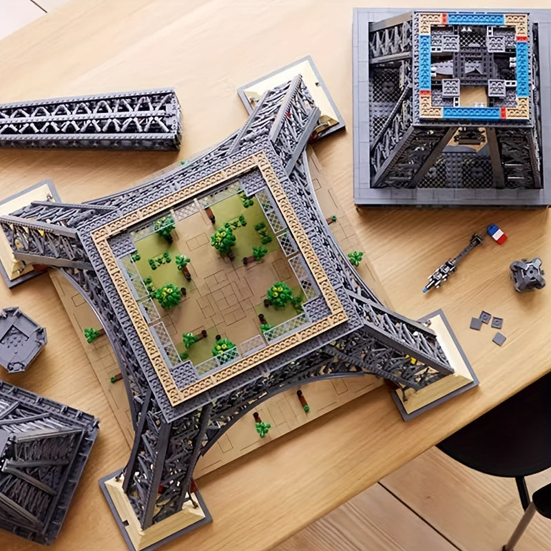 10001pcs Paris Eiffel Tower Building Blocks Educational Toys Model For Adults