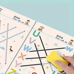 Magic Copybook Set for Kids 3-8, Improve Writing Skills, 32 Pages