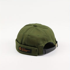 Hip Hop Melon Leather Hat for Couples